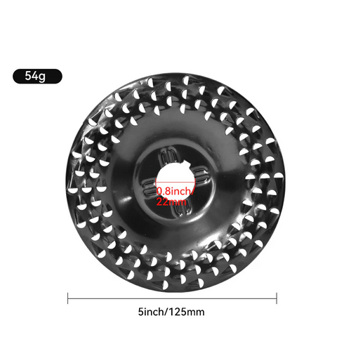 Precision Wood Shaping Disc for Angle Grinders | Effortless Shaping, Smoothing & Carving