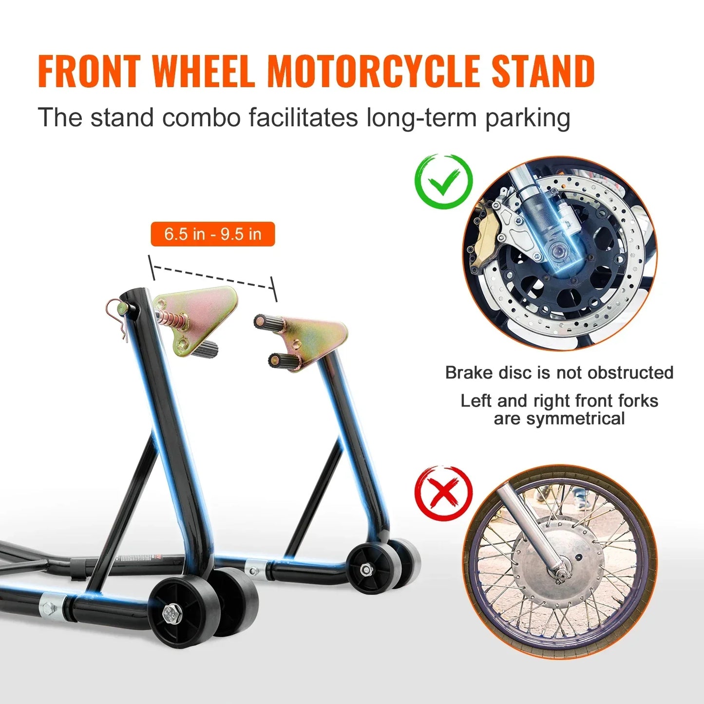 Heavy-Duty Motorcycle Lift Stand for Effortless Maintenance