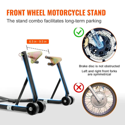 Heavy-Duty Motorcycle Lift Stand for Effortless Maintenance