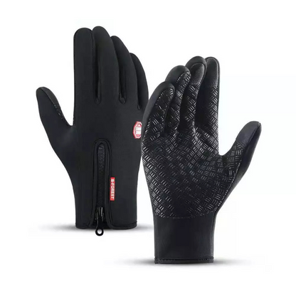 Touchscreen Heated Gloves for Winter Activities - Unisex Outdoor Wear