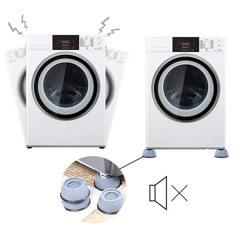 4-Pack Vibration Dampening Support Pads for Appliances