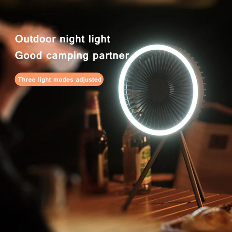 Portable 3-in-1 Smart Fan for Versatile Use