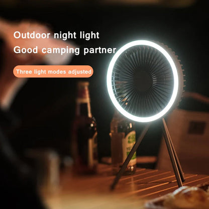 Portable 3-in-1 Smart Fan for Versatile Use
