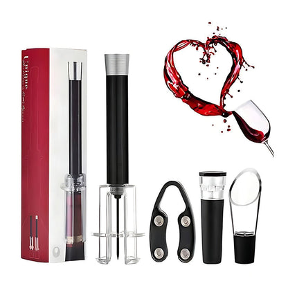 Corkscrew Wine Opener Set with Air Pump
