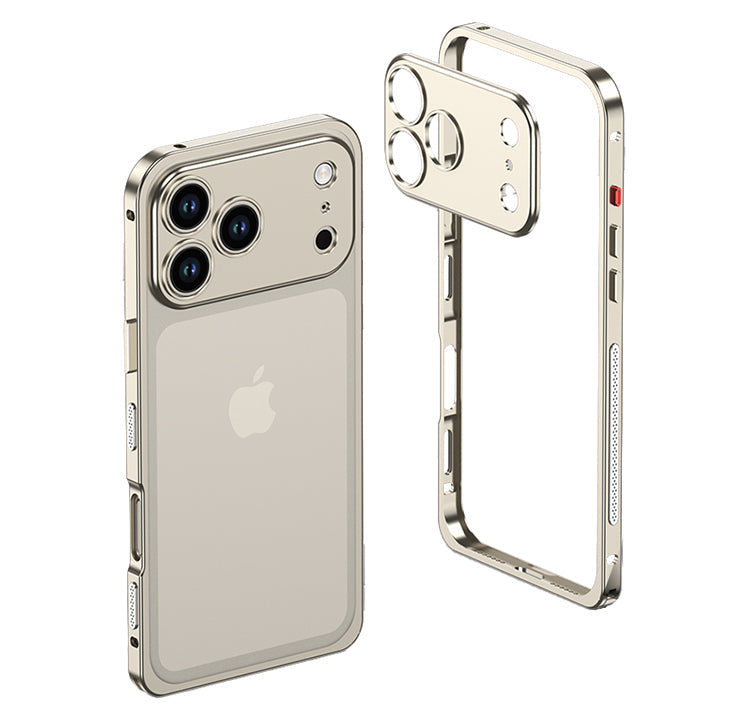 Sleek ProtectShield Metal Phone Case for Ultimate Safety