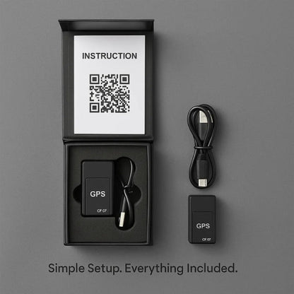 Vehicle Locator with Motion Activation – Compact GPS Tracker