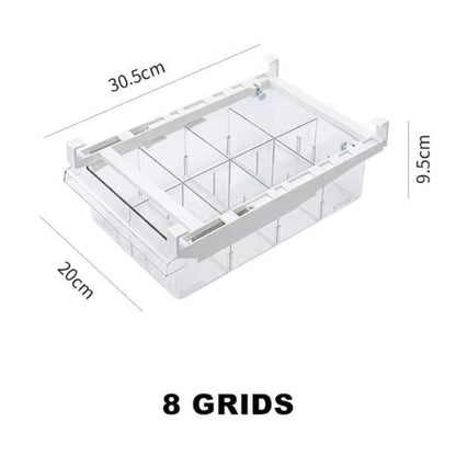 Space-Saving Refrigerator Drawer Organizer