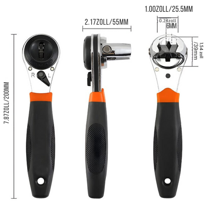 Adjustable Ratchet Wrench for Any Task - Last Day Discount