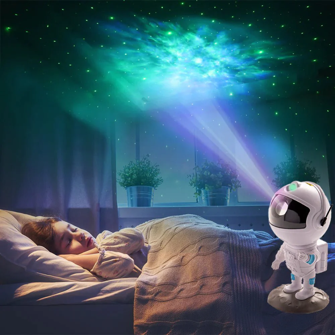 Space-Themed Astronaut Night Light for Kids