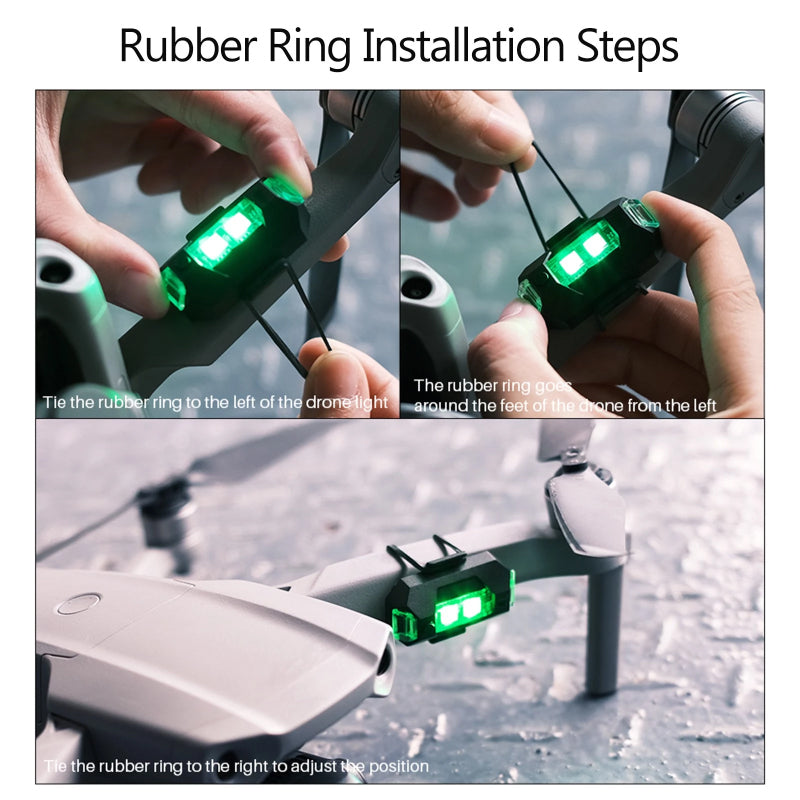 LED Strobe Lights for Airplanes in 7 Colours with USB Charger