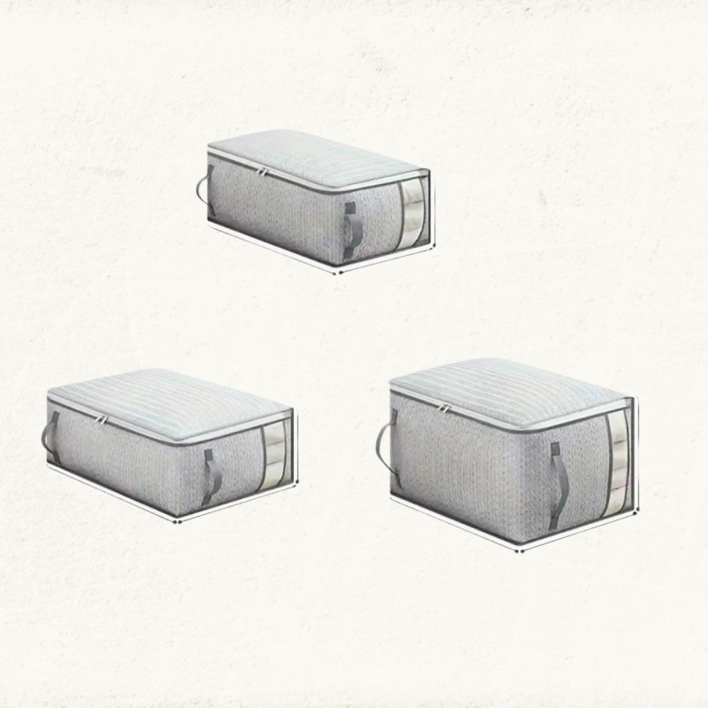 Versatile Storage Solution for Bedding and Seasonal Clothing