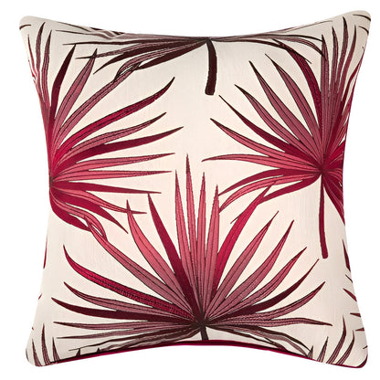 Luxe Leaf Design Cushion Cover for Stylish Interiors