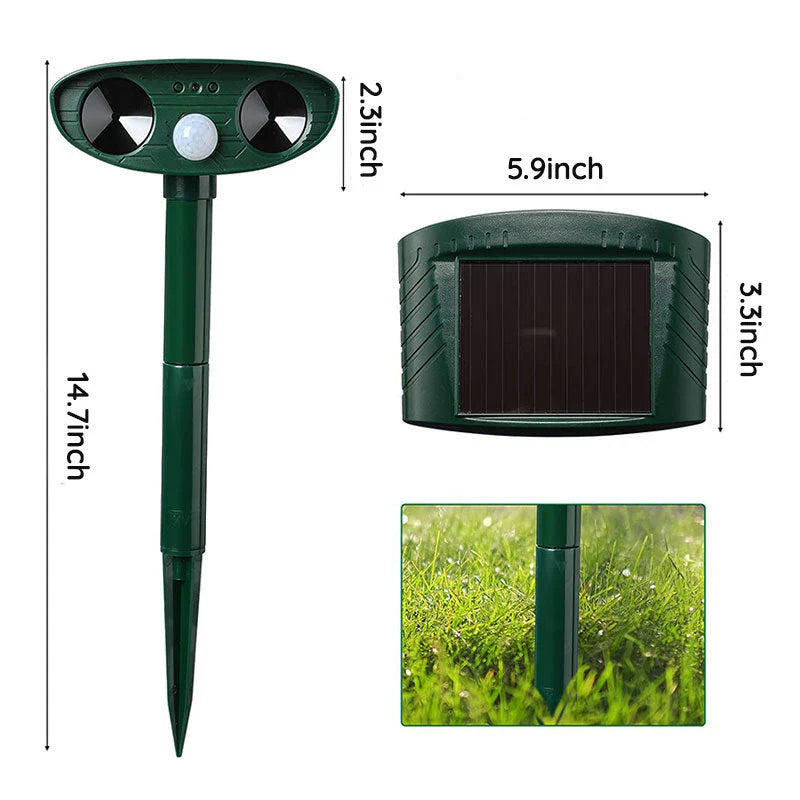 Ultrasonic Armadillo Deterrent Device