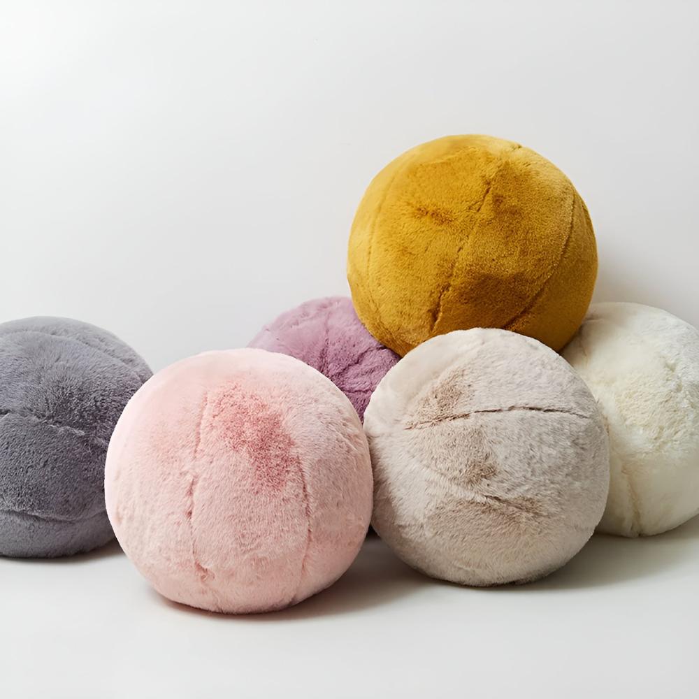 Chic Velvet Round Decorative Cushions for Cozy Spaces
