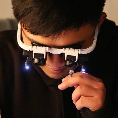 Magnifying Glass with 8x, 15x, and 23x Magnification