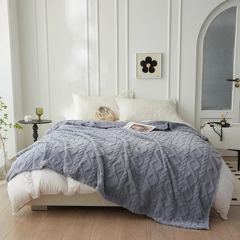 Reversible Cozy Blanket - Warm and Soft
