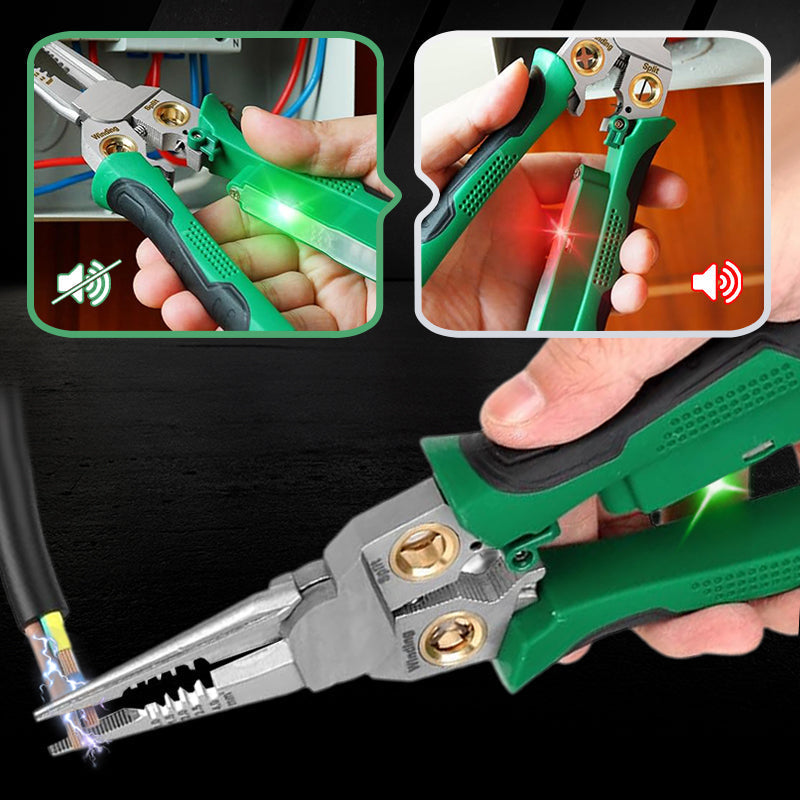 8-in-1 Wire Stripper and Tester – Electric Testing Tool – Ergonomic Design