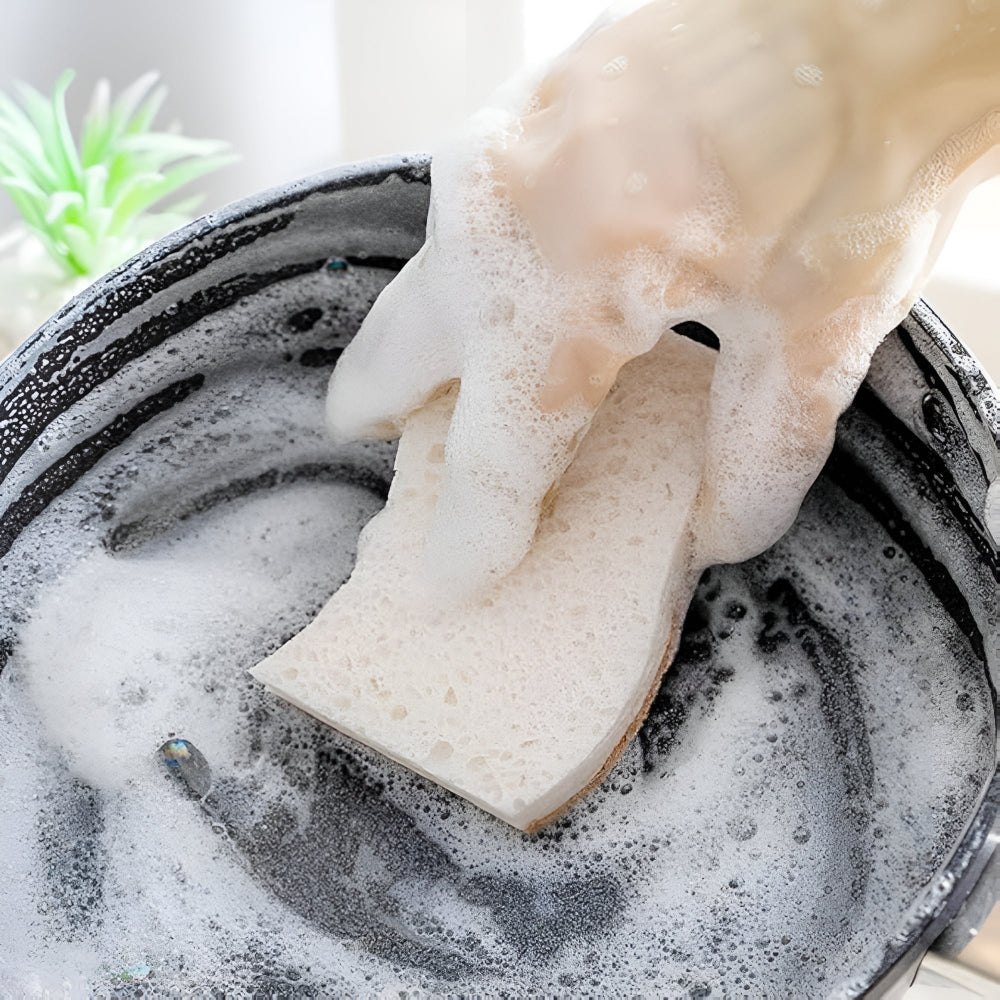 Eco-Scrub Natural Cleaning Sponge for Dishes