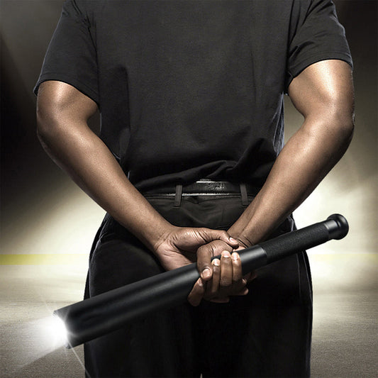 LED Flashlight with Baseball Bat Design