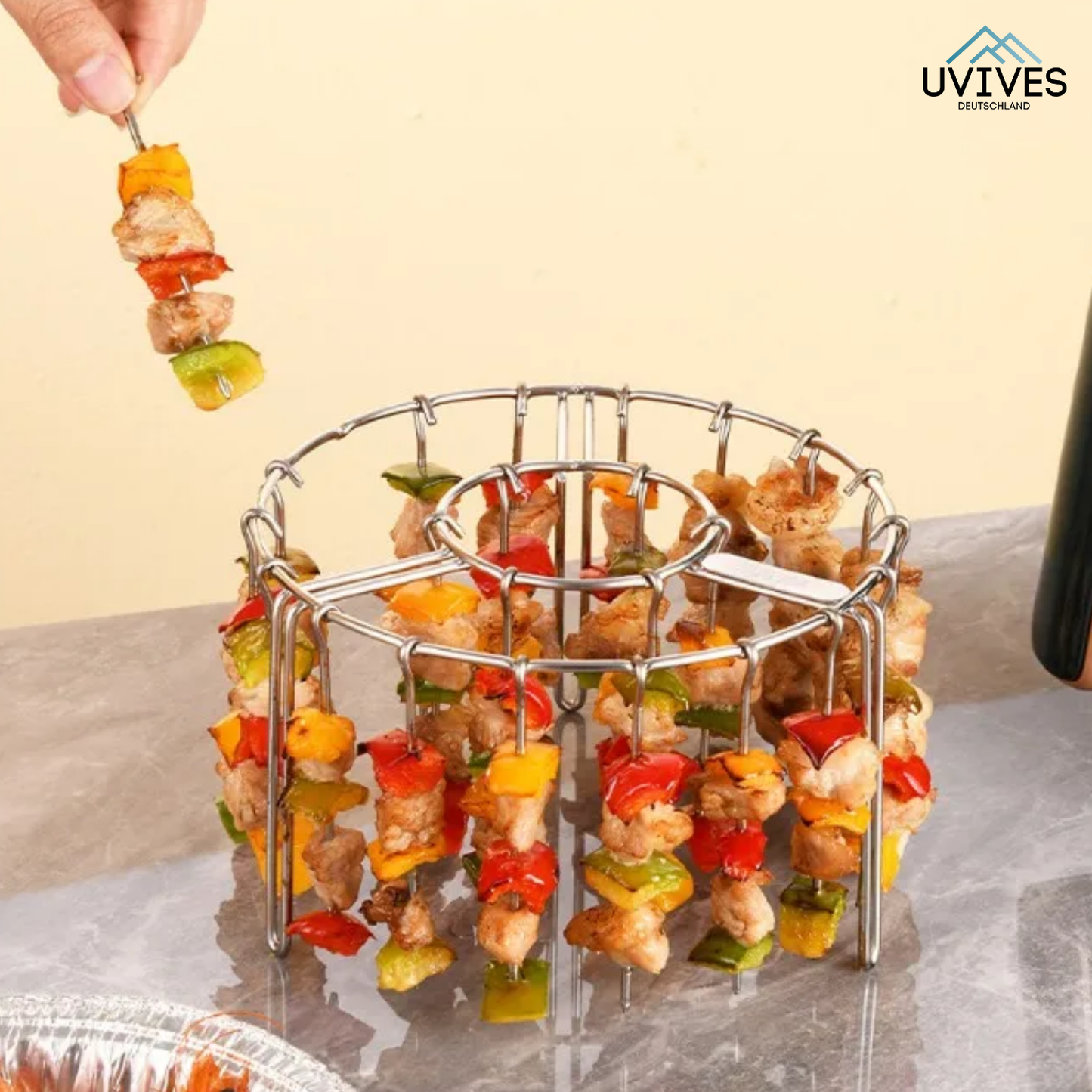 Smoke-Free and Grease-Free CrispGrill Set for Delicious Grilling