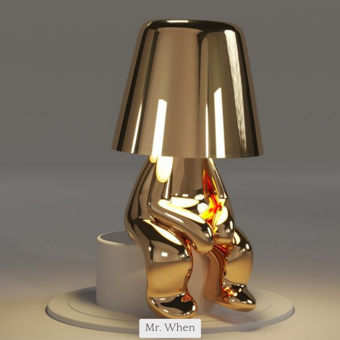 Rechargeable LED Table Lamp with Dimmable Warm White Light – Wireless Design
