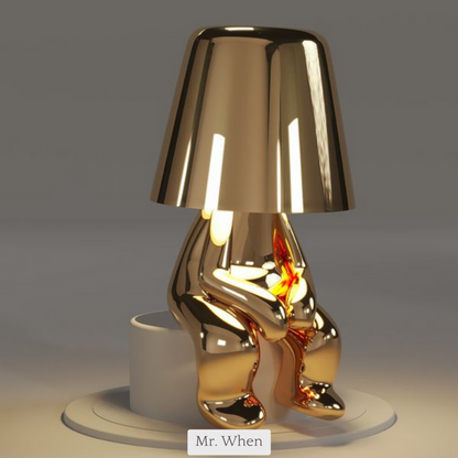 Rechargeable LED Table Lamp with Dimmable Warm White Light – Wireless Design