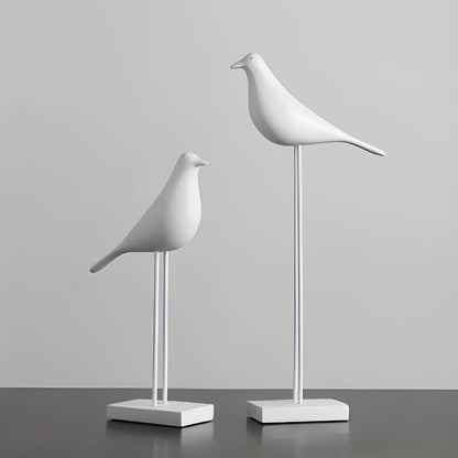 Elegant Minimalist Bird Figurines for Stylish Spaces