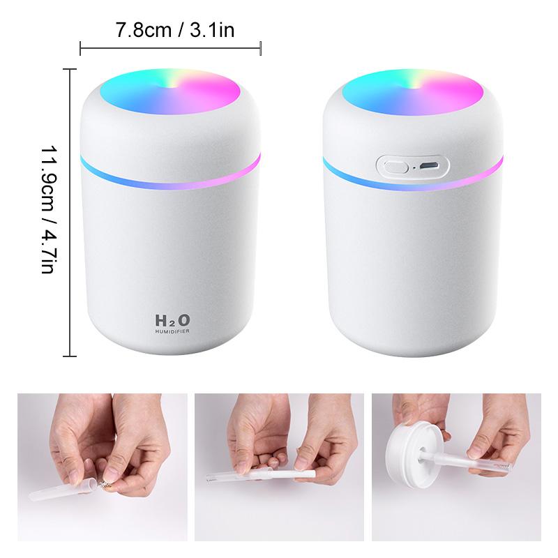 Portable Mist Maker | Ultrasonic Aroma Diffuser with USB Power