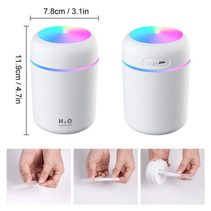 Portable Mist Maker | Ultrasonic Aroma Diffuser with USB Power