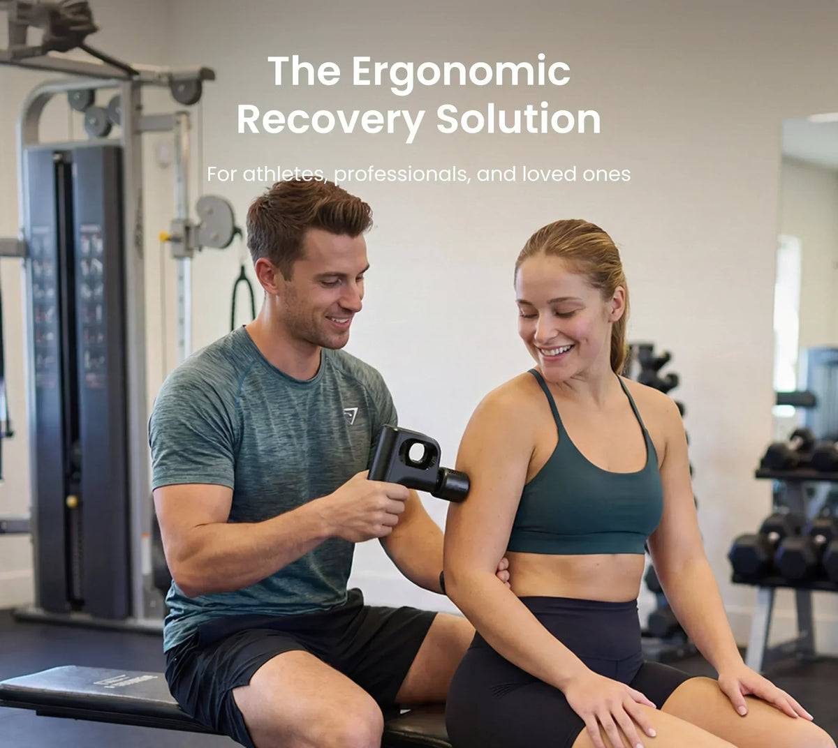 Portable Muscle Relief Gun | Heat & Cold Therapy Massage Device