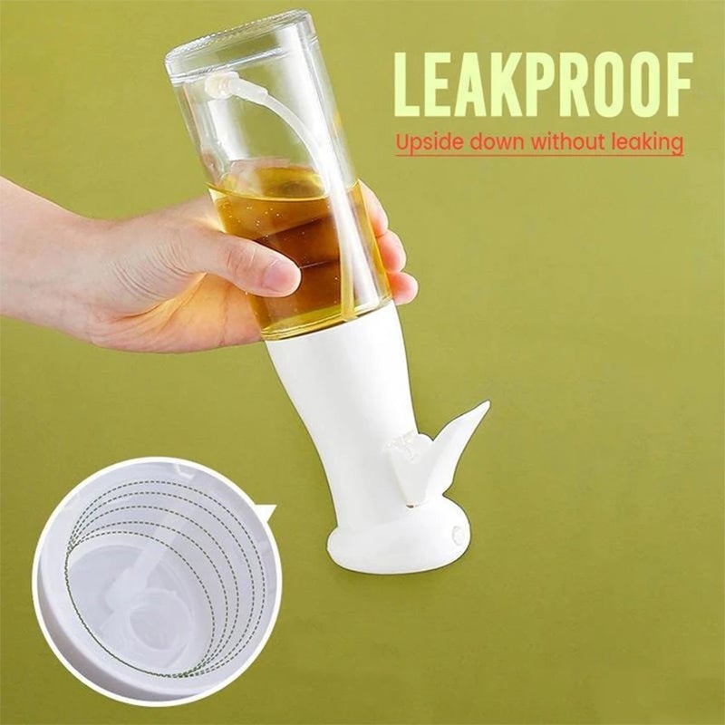 Oil Spray Bottle with Air Pressure Mechanism