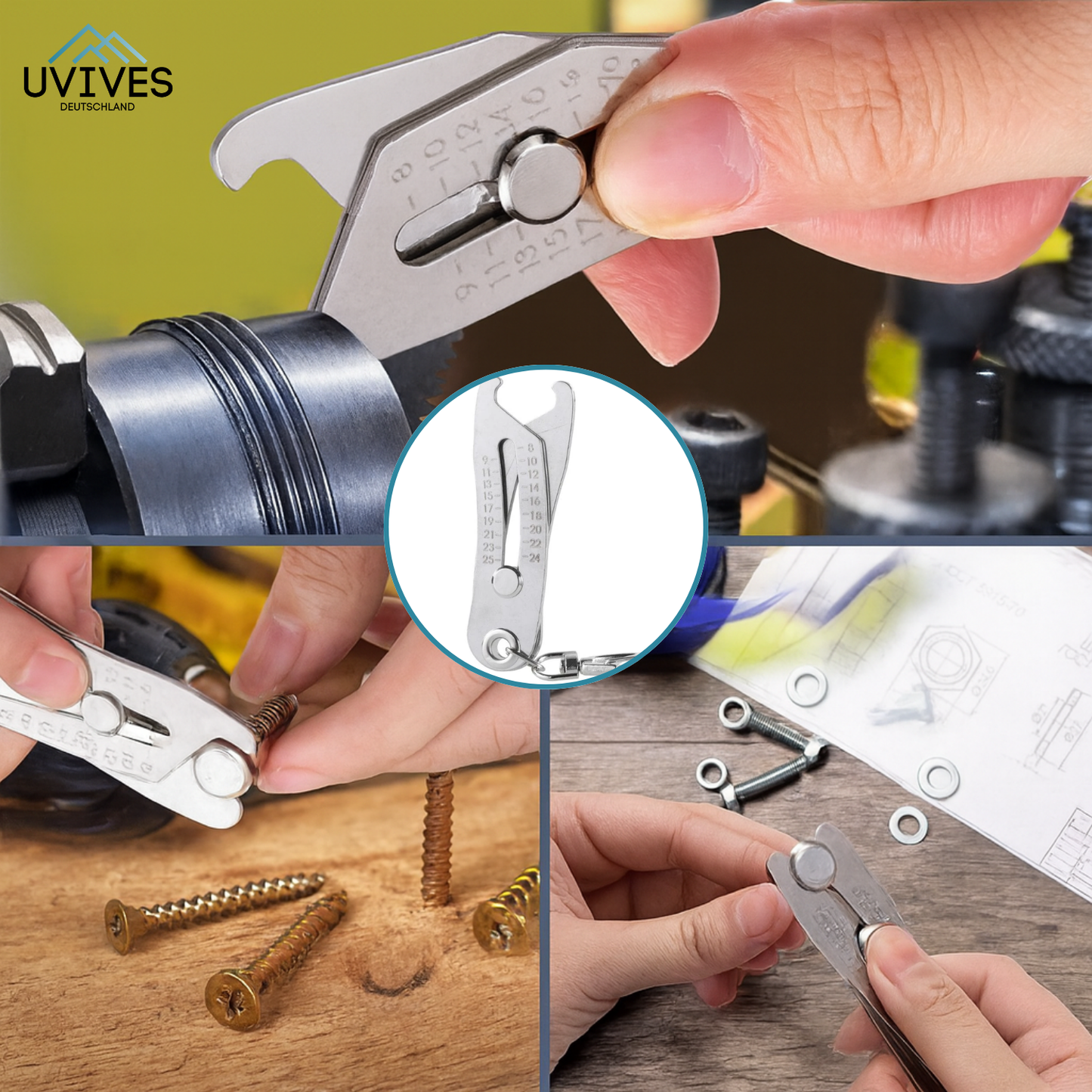 Get One Free | Pocket-Sized Thread Gauge Tool