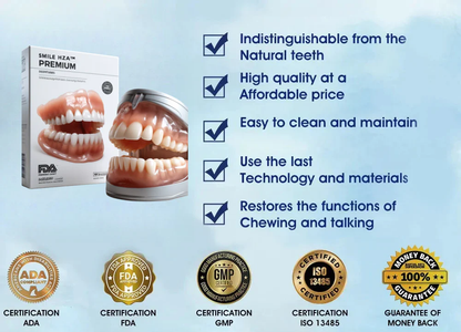 Transformative Custom Full Denture Set - Limited Time Offer!
