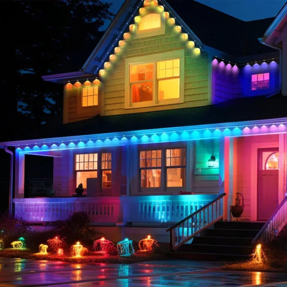 LuminousWave – Smart Color-Change Outdoor Lighting