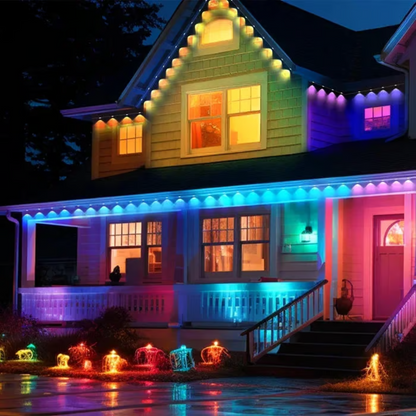 LuminousWave – Smart Color-Change Outdoor Lighting