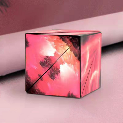 Creative 3D Shape Cube Puzzle – Fun Folding Game for Kids and Adults