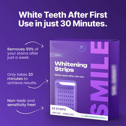VibrantSmile Whitening Strips for Sensitive Teeth