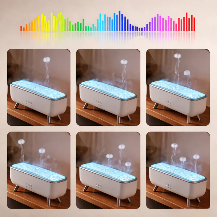 JellyMist Aroma Diffuser | 300ml Humidifier with LED & Remote