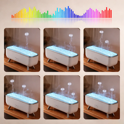 JellyMist Aroma Diffuser | 300ml Humidifier with LED & Remote