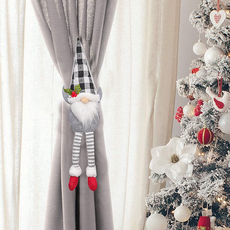 Festive Curtain Clips - Whimsical Holiday Decor