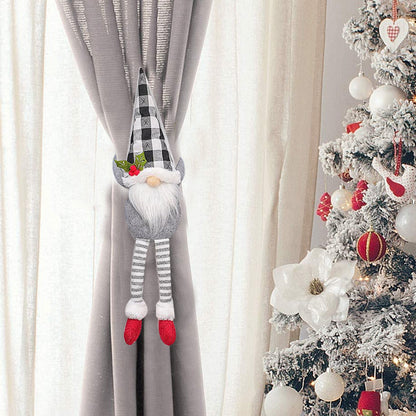 Festive Curtain Clips - Whimsical Holiday Decor