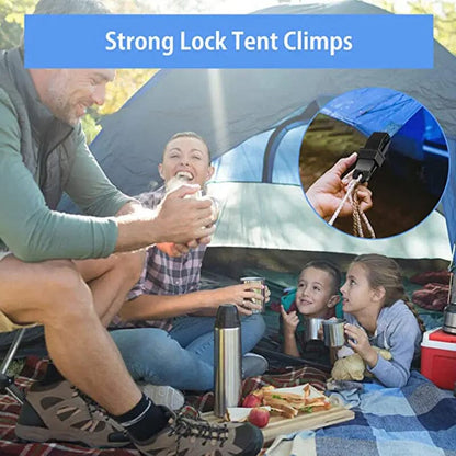 Heavy Duty Adjustable Lock Grip for Tarpaulin and Shade Fabric