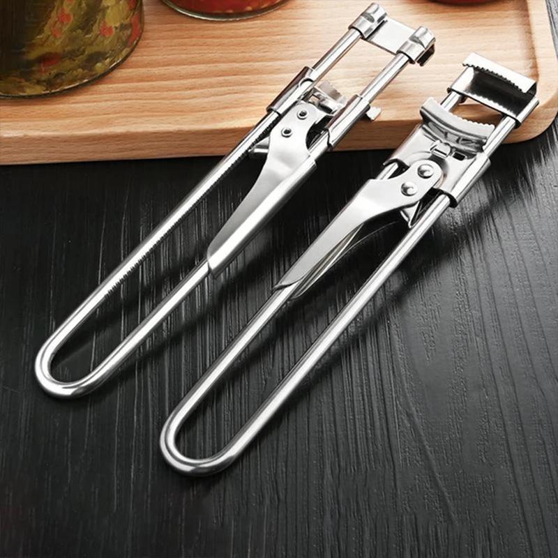 Versatile Stainless Steel Jar & Bottle Opener for Effortless Use