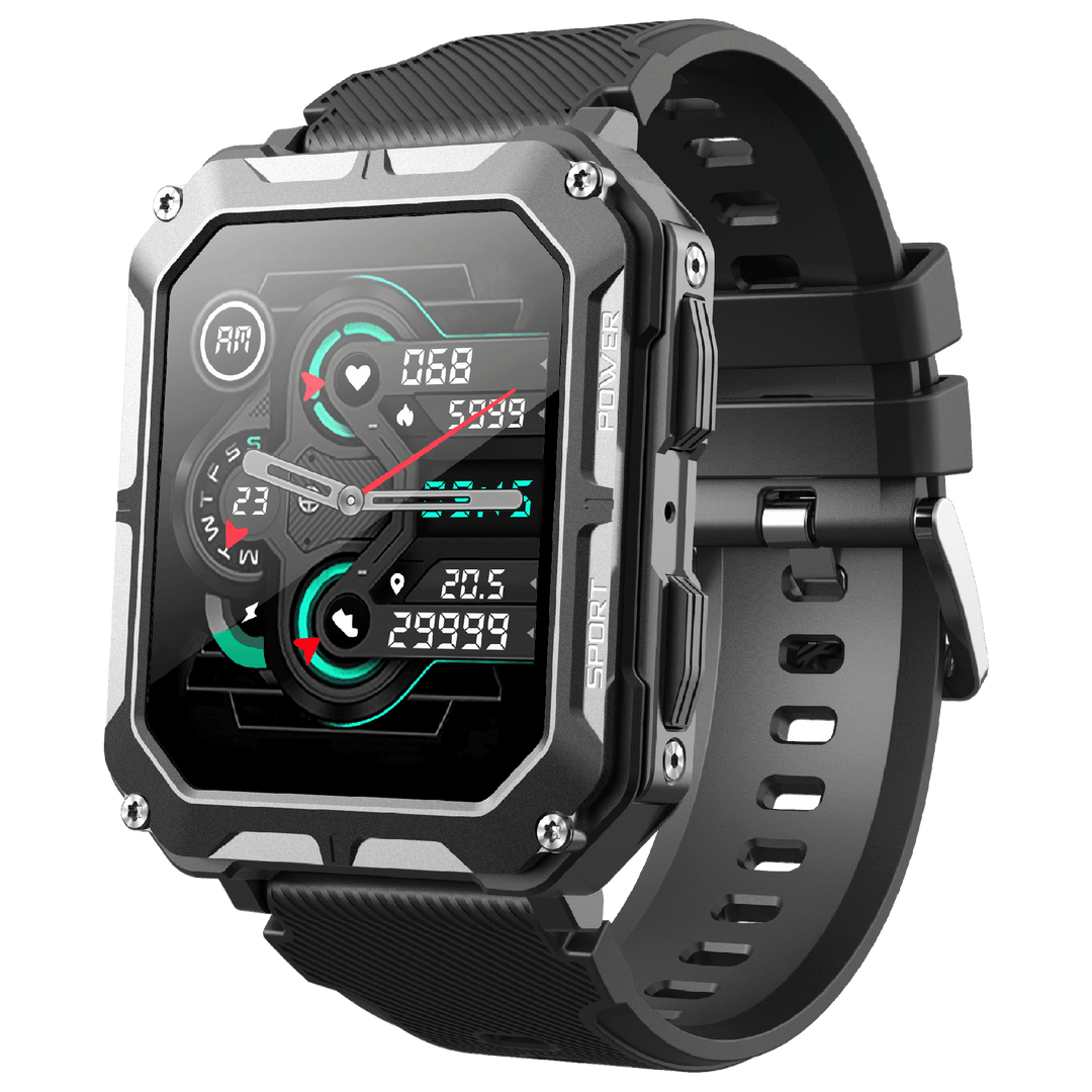 Men's Tactical Watch | Durable Waterproof Military Work Timepiece