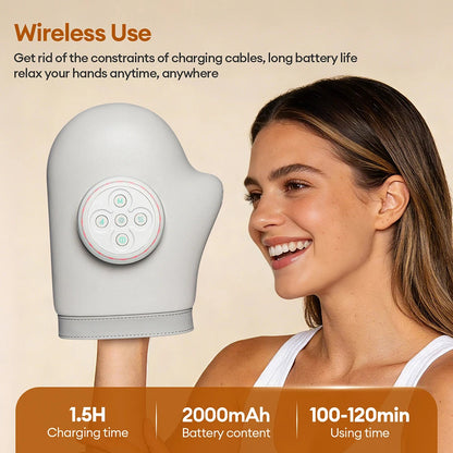 Electric Hand Massager with Heat – Air Compression for Fingers and Wrists