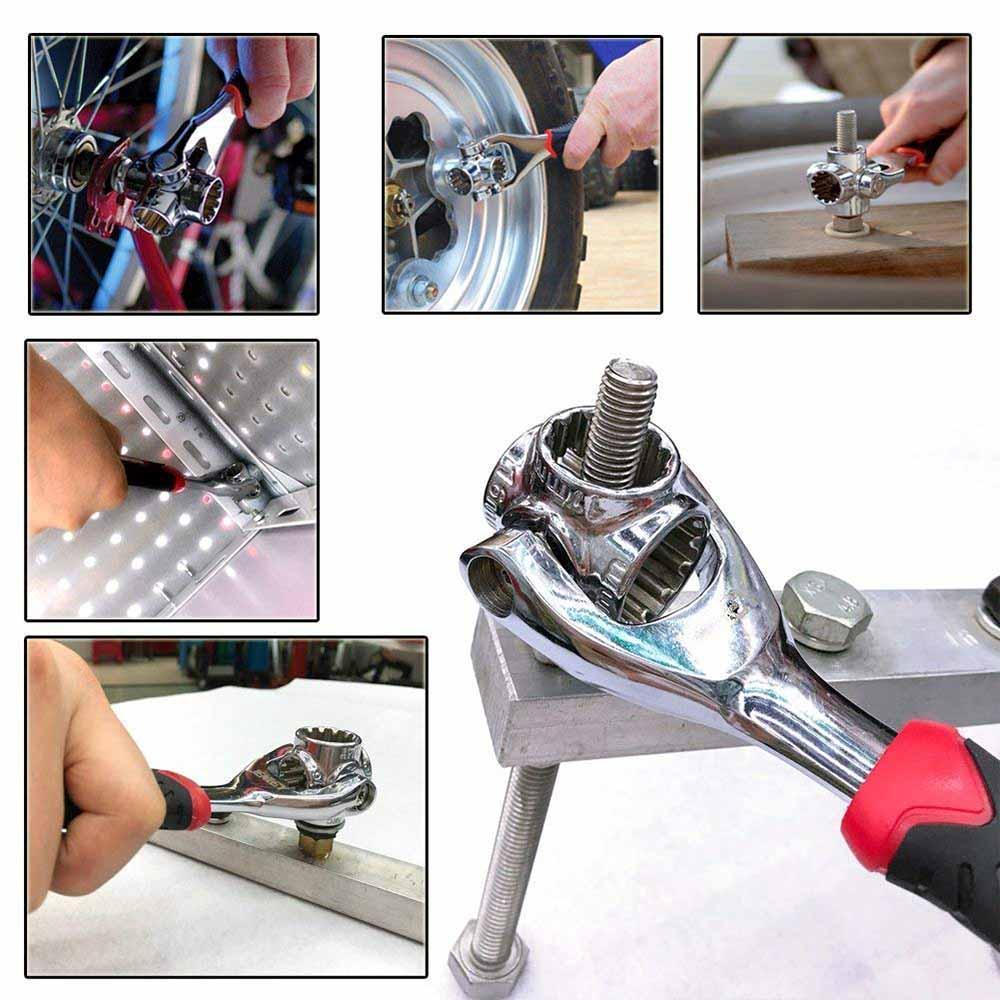 All-in-One Adjustable Wrench | Compact & Durable Tool for Home & Workshop