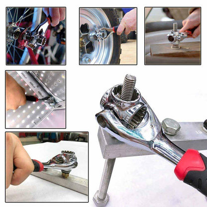 All-in-One Adjustable Wrench | Compact & Durable Tool for Home & Workshop