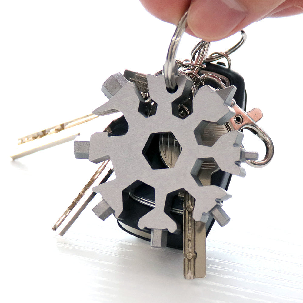 Multi-tool Snowflake Set with 18 Functions – Perfect Gift
