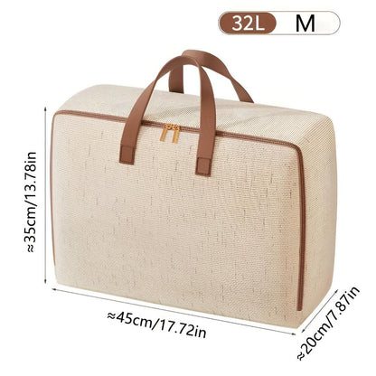 Elegant Linen Organizer Bag for Effortless Storage