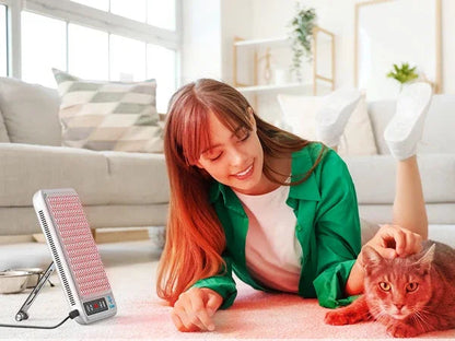 Near Infrared Light Therapy Lamp – 660nm & 850nm for Skin and Wellness